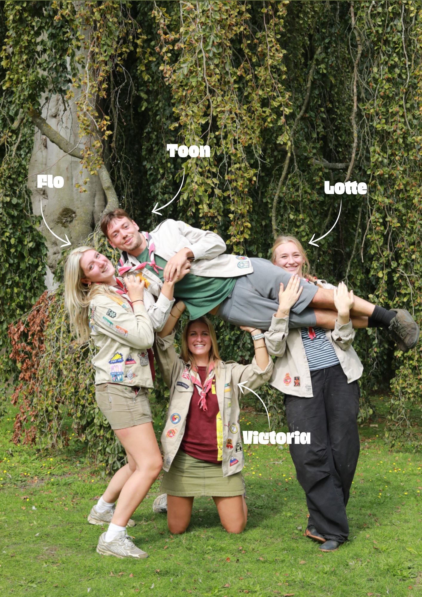 Afbeelding van de gidsenleiding