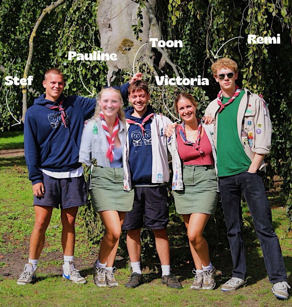 Afbeelding van de jonggidsenleiding