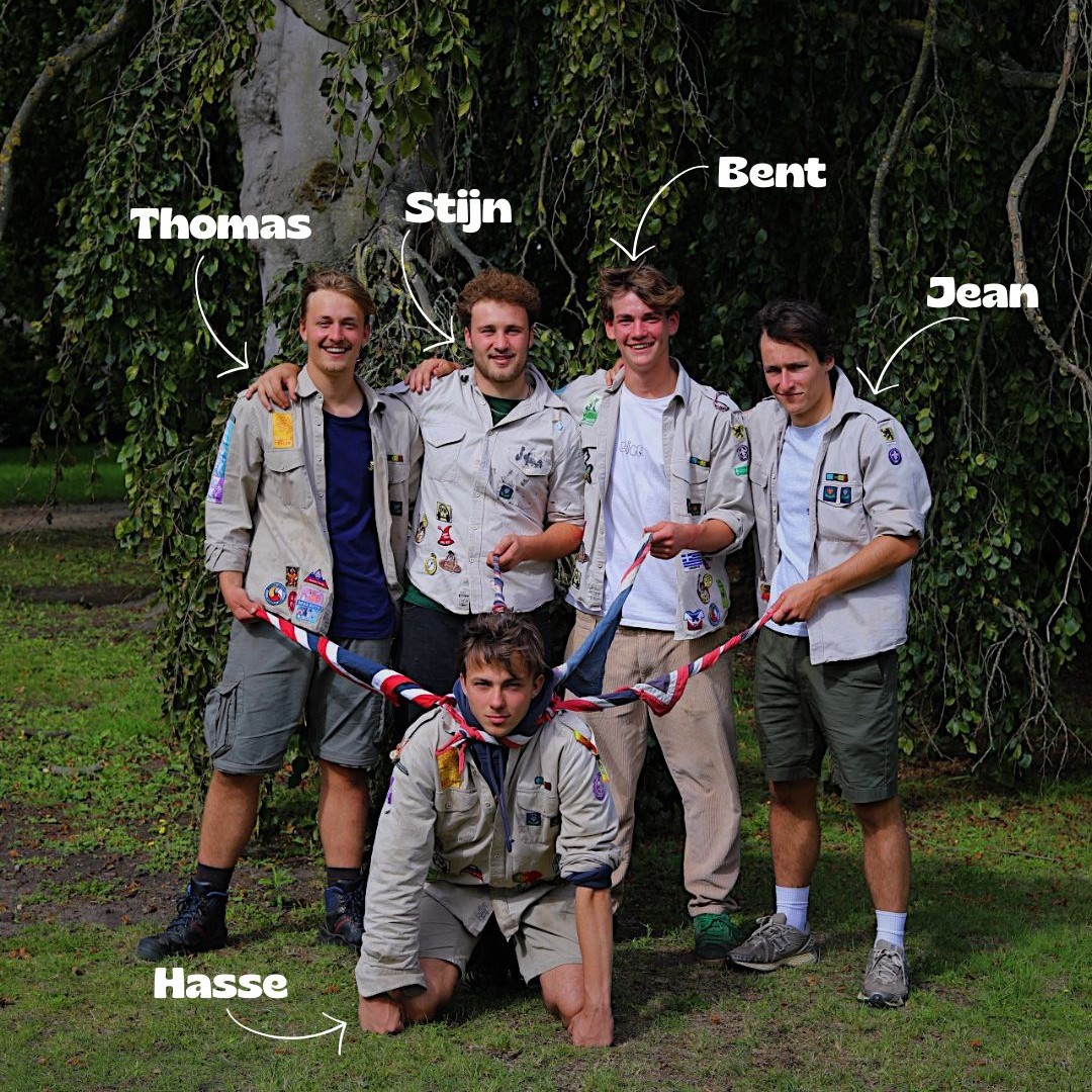 Afbeelding van de verkennersleiding